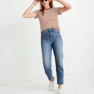 Madewell Classic Straight Jeans in Peralta Wash